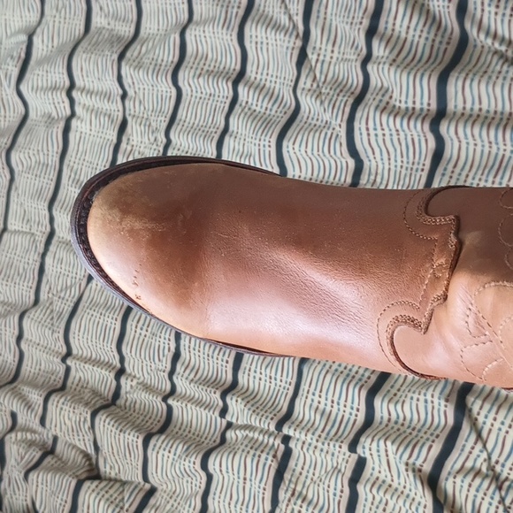 Corral Retro Kat Westport Distressed Tall Boot Sz 9.5 - Picture 10 of 13